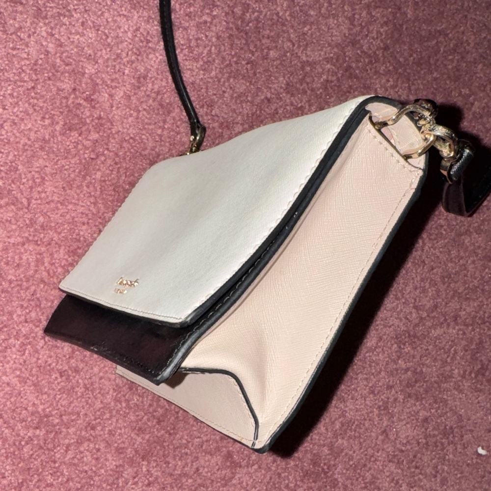 Kate Spade Elegant Black and Cream Crossbody Bag - Picture 2 of 5